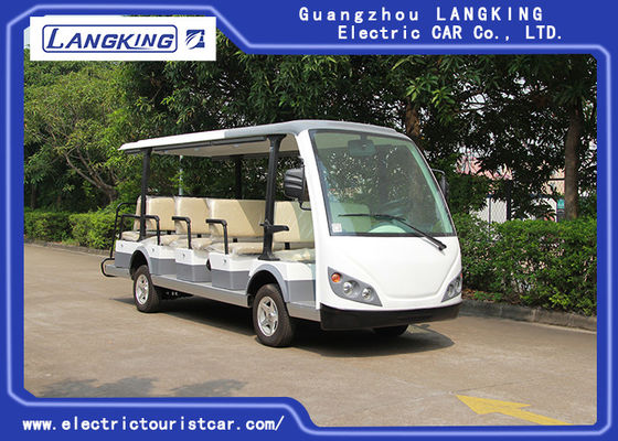 الصين سيارة مكوكية كهربائية صغيرة ، حافلة سياحية لمشاهدة معالم المدينة بـ 14 شخصًا. السرعة 28 كم / ساعة المزود