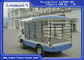 2 عربة غولف عربة أزرق / أبيض ADC 48V 5KW كهربائيّ أداة عربة مع صندوق شحن المزود