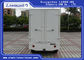 2 Seater Cargo Closed Box متعددة الوظائف الكهربائية أداة عربات الأمتعة عربة المزود