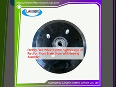 مصنع أربع عجلات قطعة سيارة التجول الكهربائية للضربة الفرامل الأمامية مع تجميع المحامل