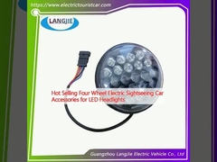 مبيعات ساخنة أربع عجلات إلكترونية معروضات السيارة الملحقات للضوء الأمامي LED