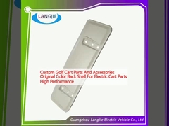 أجزاء وملحقات عربة الغولف المخصصة اللون الأصلي القشرة الخلفية لأجزاء عربة الكهرباء الأداء العالي