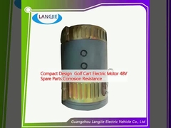 التصميم المدمج عربة الغولف المحرك الكهربائي 48 فولت قطع الغيار مقاومة للتآكل