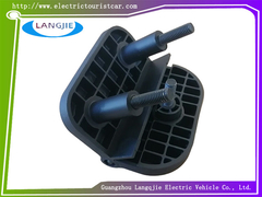 مشاهدة المواقع السيارة قوة صندوق الباب المفصل LVTONG الحديد الأسود مربع مستديرة المفصل الملحق