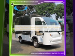 نوع الشحن بطارية مطار تعمل بطارية 2 مقعد عربة الأمتعة الكهربائية عربة الشحن لإرسال الطعام