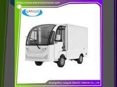 عربة الأمتعة الكهربائية 48 فولت مع محرك التيار المتردد وصندوق الشحن