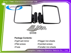 مرآة نظر جانبية للنسر مرآة نظرة خلفية قابلة للطي للسيارات السياحية الكهربائية و سيارات الدورية