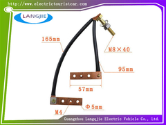 يتم استخدام الأسلاك النحاسية لفرشاة الكربون للسيارات الكهربائية في عربة جولف EZGO ومكونات عربة المشاهدة