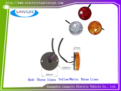 مارشال الكهربائية المشاهدة والسيارات الدورية مع 8 سم LED التحول خلفية الأضواء