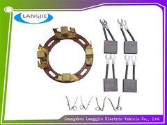 قطع غيار حامل فرشاة الكربون للسيارات الكهربائية لمشاهدة المعالم السياحية ومركبات الدورية