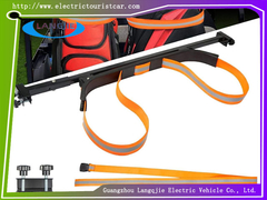 عربة غولف كهربائية EZGO مقعد خلفي قابل للتعديل حامل نوادي