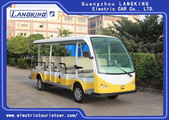 الصين جولة سياحية بالحافلة الكهربائية بالأشعة فوق البنفسجية ذات اللون الأخضر / الأبيض 1 سنة الضمان المزود