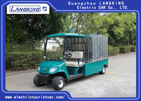 الصين 80km المدى نادي كهربائي سيارة كهربائية عربة الغولف 2 مقاعد مع بضائع 48V / 3kw موتور المزود