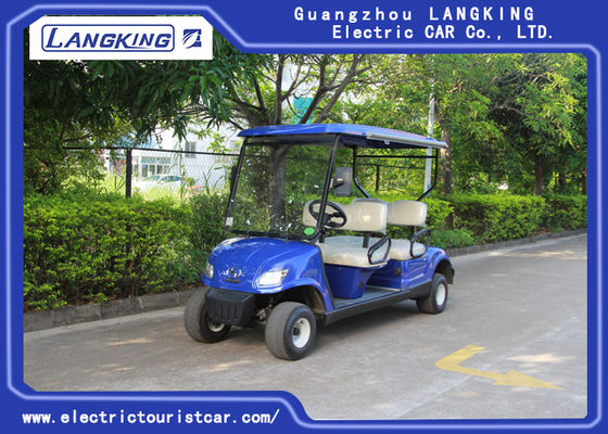 الصين مصغرة 4 عجلة 4 شخص نادي السيارات الكهربائية عربات الغولف مع 48V بطارية تعمل بالطاقة المزود