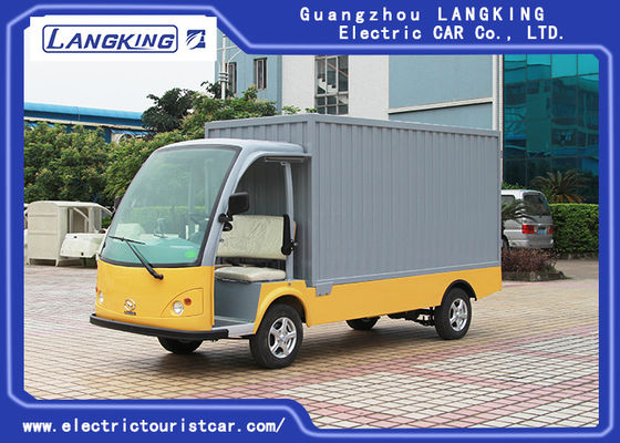 الصين Cargo Vehicle Electric Luggage Cart 72V / 5.5KW DC Motor Utility Electric Pick Up Truck المزود