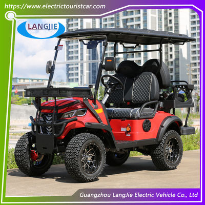 جودة  4 Wheel Electric Golf Cart 4 Seats Resort Car AC Motor Electric Car Tour for Hotel مصنع
