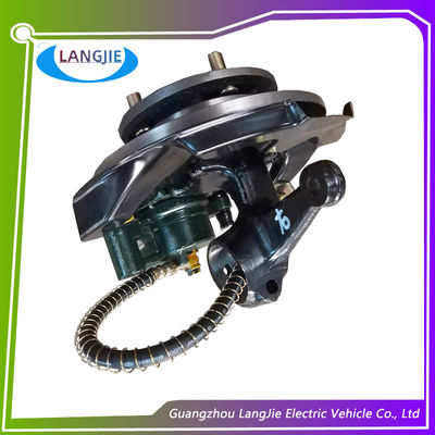 سعر جيد نظام توجيه السيارة الكهربائية السياحية أسود عربة الغولف الفرامل مقاومة التآكل الانترنت