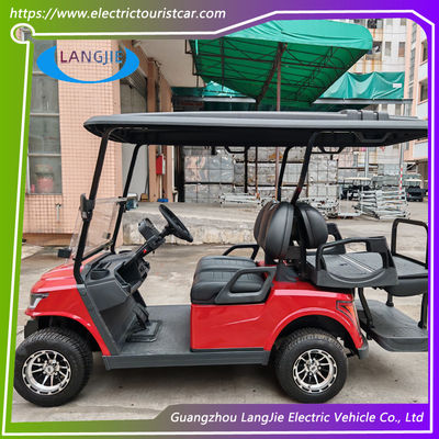 سعر جيد 4 مقاعد السيارات الكهربائية منخفضة السرعة 4 عجلات عربة الغولف الكهربائية لسياحية تأجير السيارات الانترنت