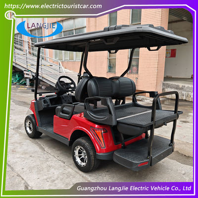 سعر جيد 4 عجلات الكهربائية عربة الغولف AC محرك التحكم مع أضواء الفرامل الخلفية لسيارة المنتجع الانترنت