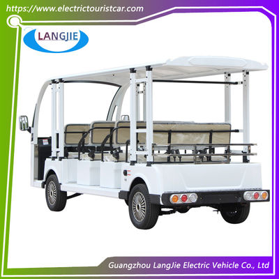 سعر جيد 11 مقعد السيارات الكهربائية منخفضة السرعة 72 فولت 7.5 كيلوواط ميني الكهربائية سيارة لمشاهدة المعالم السياحية لسيارة المنتجع الانترنت