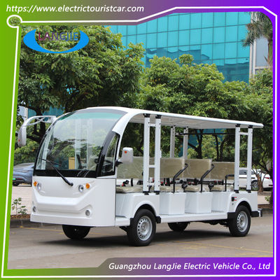 سعر جيد 72 فولت 7.5 كيلوواط للجامعة سيارة سياحية كهربائية 11 مقعد بطارية 6 فولت * 12 قطعة لاستئجار سيارة سياحية الانترنت