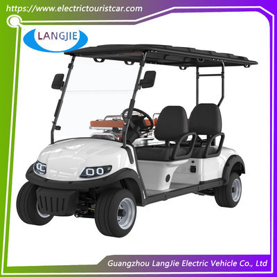 سعر جيد 2 مقعد + 1 سرير عربات جولف كهربائية تعمل بالطاقة AC محرك 5KW سيارة الإسعاف الكهربائية للمستشفى الانترنت