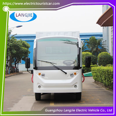 سعر جيد عربة توصيل كهربائية ذات مقعدين 72 فولت 7.5 كيلوواط AC المركبات المفيدة الصغيرة التي تعمل بالبطاريات للوقوف الانترنت