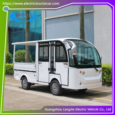 سعر جيد المطار سيارة الشحن الكهربائية 5 مقاعد سيارة كهربائية 48 فولت محرك التيار المتردد مع سقف للوقوف الانترنت