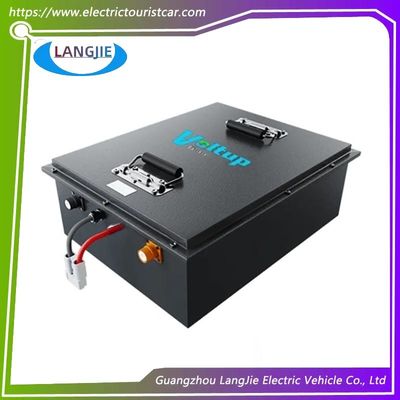 سعر جيد بطارية ليثيوم 48 فولت لمركبة الجولف EZGO، 51.2 فولت 105 أمبير في الساعة الانترنت