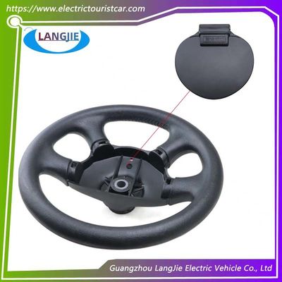 سعر جيد High Quality Electric Golf Cart Parts, Detachable Steering Cover, Black Steering Wheel الانترنت