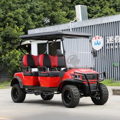 سعر جيد 48V 4 Seater Electric Golf Cart With 20-30 Km/H Speed And Lead-Acid Battery For Golf Courses الانترنت