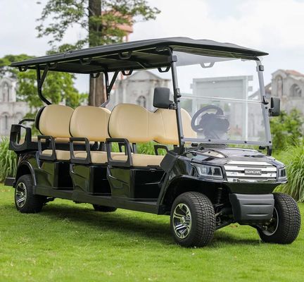 سعر جيد 8 Seats Electric Golf Cart With 48V Battery And 30% Gradeability For Golf Courses And Tourist Resorts الانترنت