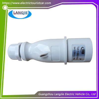 عربة غولف بسيارة شحن Y-20 013A-6 IP44 2P لسيارات غولف مارشال وحافلات الجولف