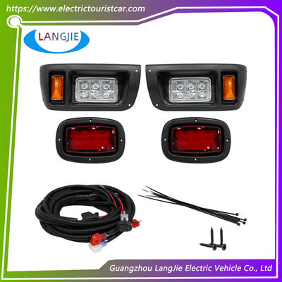 قطع غيار سيارة جولف كهربائية 12 فولت مجموعة مصابيح LED أمامية وخلفية لسيارة Club Car DS 1993-Up #101988001