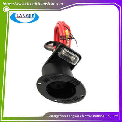 CIub Car Electric Golf Cart Charging Socket with Three Core Round Head 101802101 (مصدر شحن عربة الغولف الكهربائية مع رأس مستدير من ثلاثة نواة)