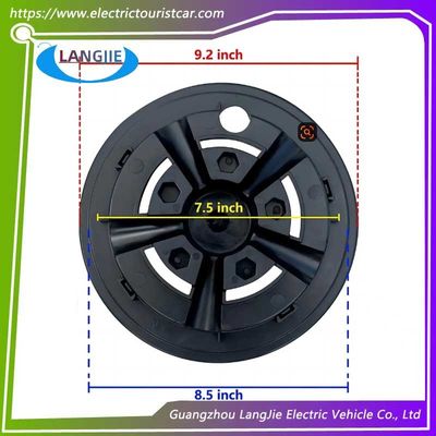 Yamaha Universal SS Wheel Cover Hub Cap 8 بوصة عربة الغولف قطع الغيار