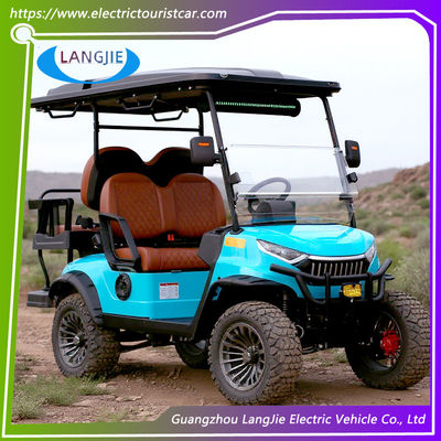 سعر جيد عربة غولف Club Car Precedent بـ 4 مقاعد بمحرك التيار المتردد (AC) كهربائية للحافلات السياحية للحديقة الانترنت