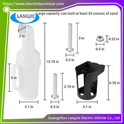 مجموعة براغي زجاجة الرمل وملحقات عربة الجولف الكهربائية EZGO