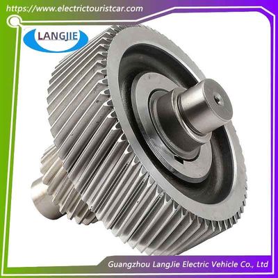 عجلة مسننة حلزونية خلفية EZGO RXV من مادة الحديد لمكونات عربة الجولف