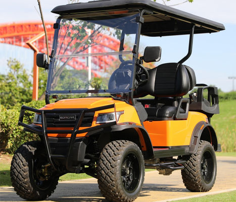 سعر جيد Electric Golf Cart With 30% Gradeability AC Motor And Hydraulic Brake For Golf Courses And Tourist Resorts الانترنت