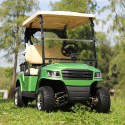 سعر جيد 2 Seats Electric Golf Cart 48V Battery 30% Gradeability And AC Motor For Golf Courses online