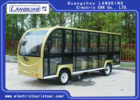 18 حافلة لمشاهدة معالم المدينة الكهربائية للحرم / القرى / المطارات / محطة 72V 6.3KW العاصمة المحرك